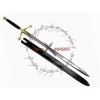 SCIROCCO BLACK MEDIEVAL KNIGHT SCOTTISH CLAYMORE 44 5 INCH STEEL SWORD - GOLD